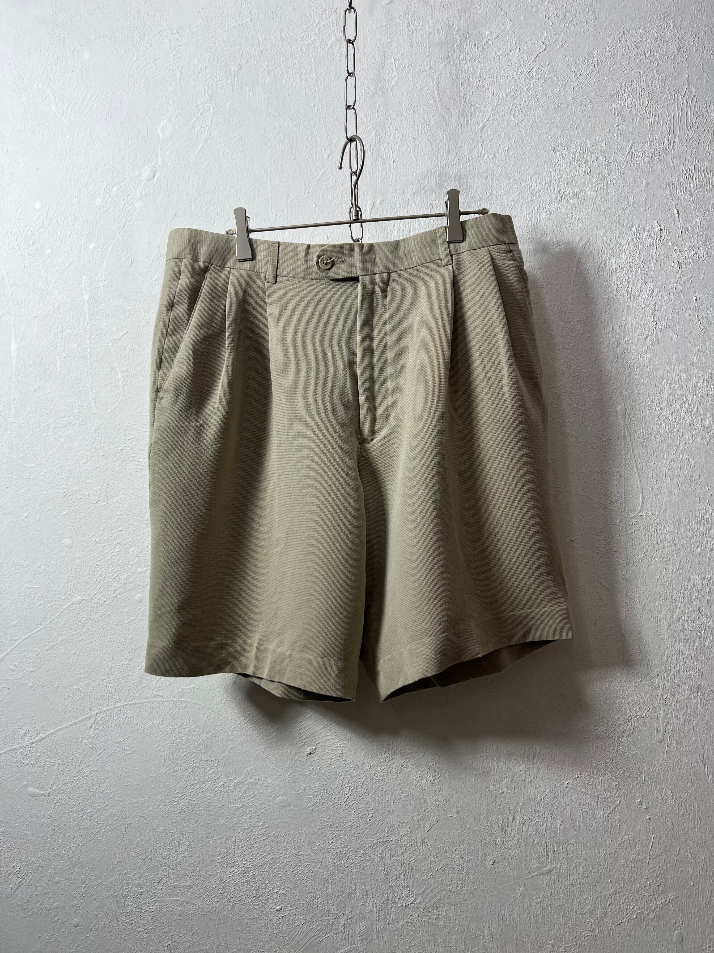 90's rayon slacks short pants