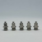 【ニードルピン屋が作った二段平行ピン】二段平行ピン（ショートネジ：ネジ長さ3.8mm） 6mm　14本
