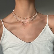 mother of pearl  necklace［BZ01 ］
