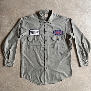 1970s  Sears  L/S  Work Shirt  M  Made in USA