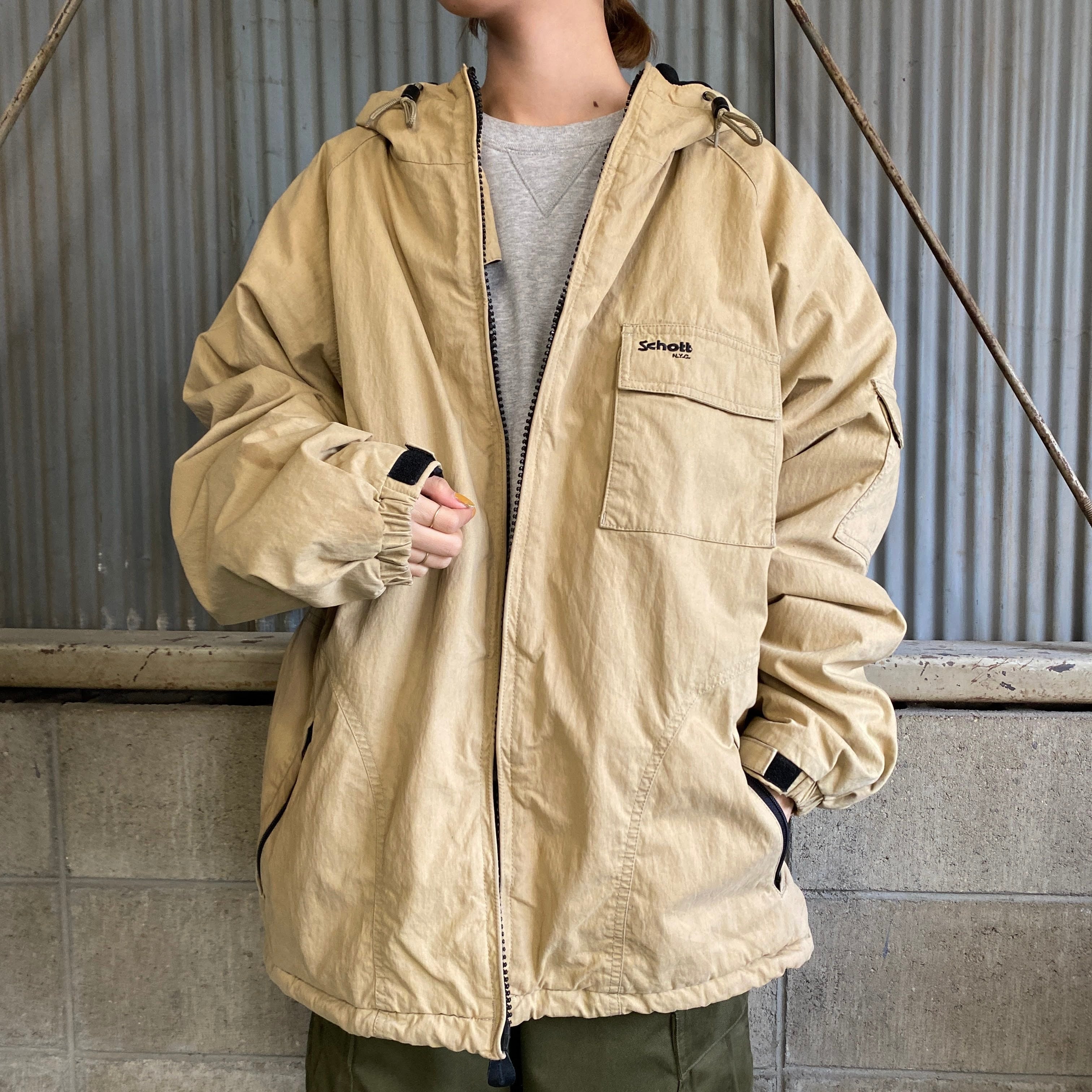 Schott ショット ARMY GARMENT フリースライナー フルジップ