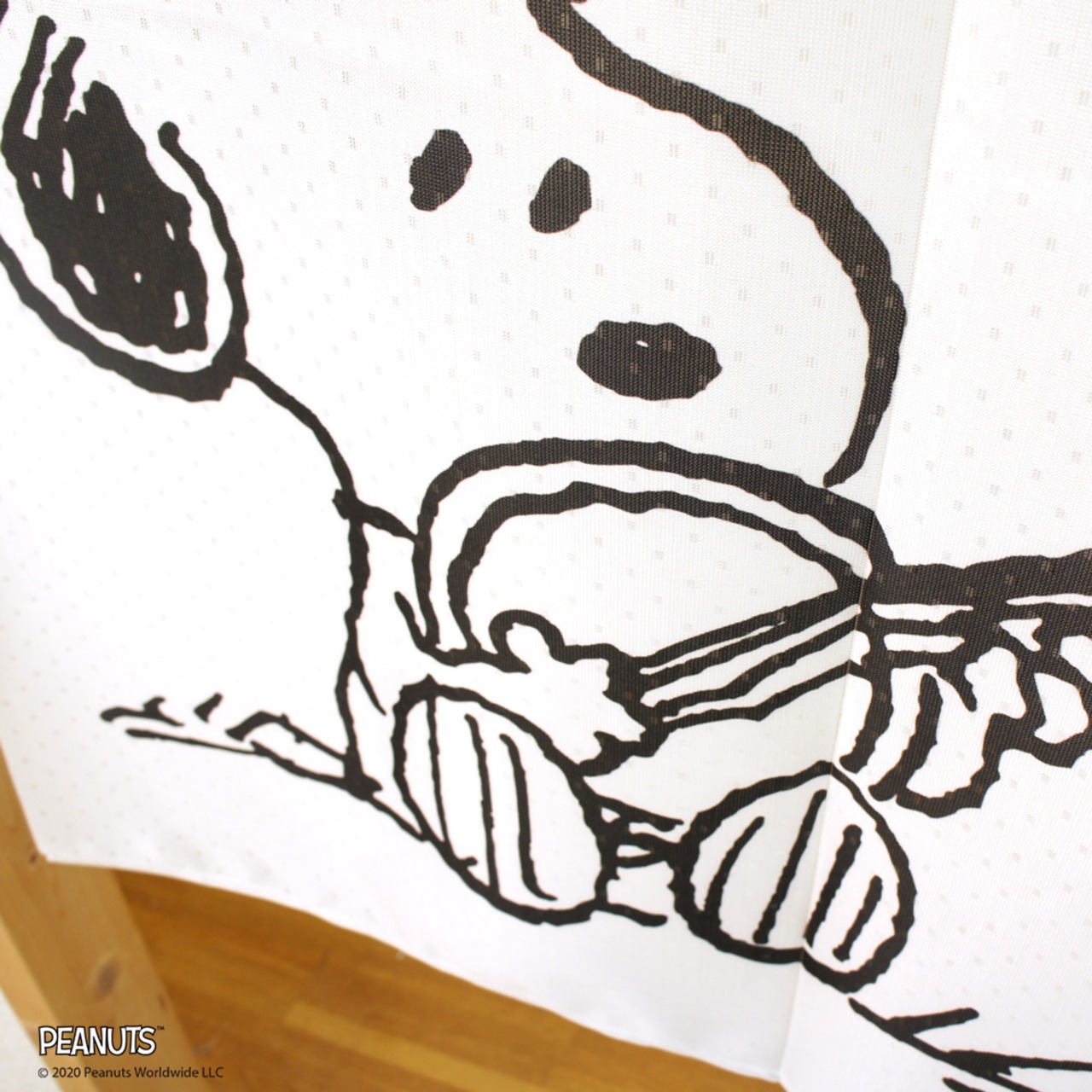 【受注生産】 のれん PEANUTS マンドリン 幅85×丈90cm 93883