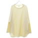 blurhms / ブラームス BHS22F032 SILK COTTON NEP BASEBALL RAGLAN TEE シルクコットン ネップ ベースボール長袖Tシャツ