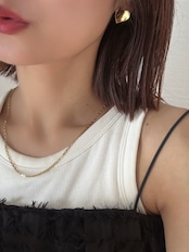 シンプルボックスチェーンネックレス