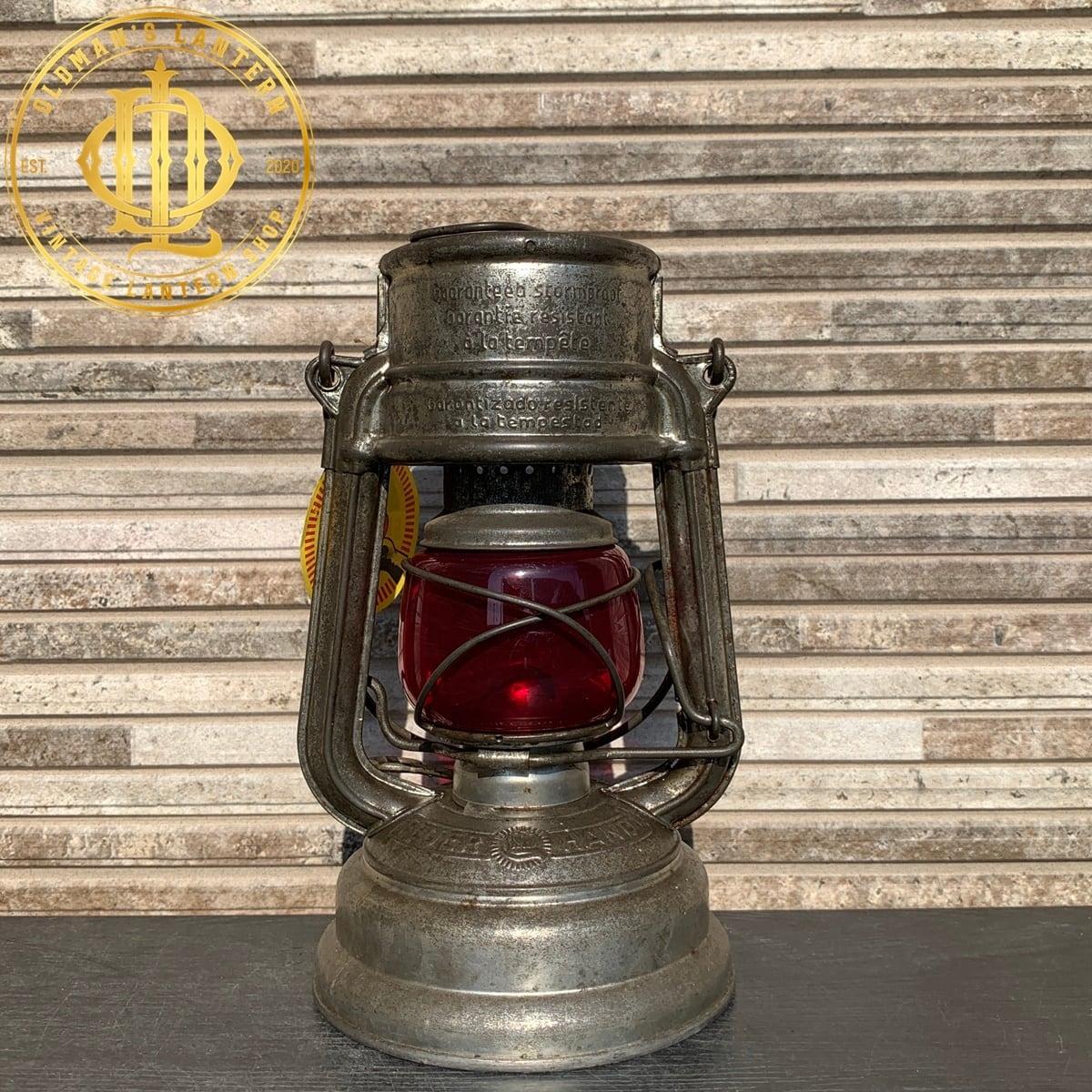 未使用品 FEUERHAND 176 DBP a. STK k1490 red auer glass | Oldman