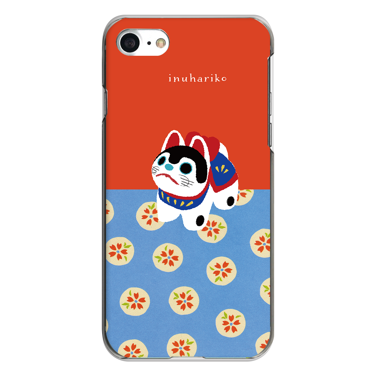 iPhone対応 スマホ ハードケース クリア 犬張子 民芸 デザイナーズ 【iPhone17 / iPhone16e / AQUOS / Xperia 他 iPhone / Android ほぼ全機種対応】 |desr2650
