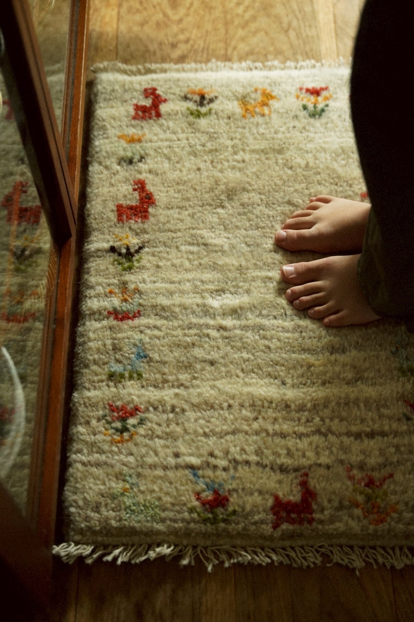 1735-Vintage Qashqai Gabbeh