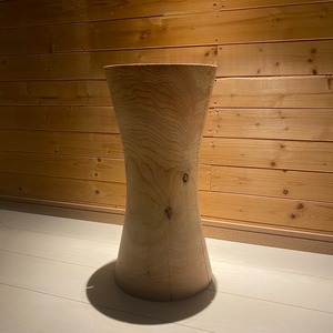 現品限り ヒノキのログスツール