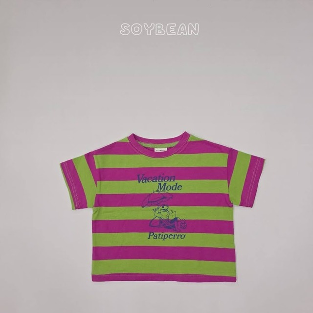 《送料無料》バカンスボーダーT：kids【soybean】※お取り寄せ