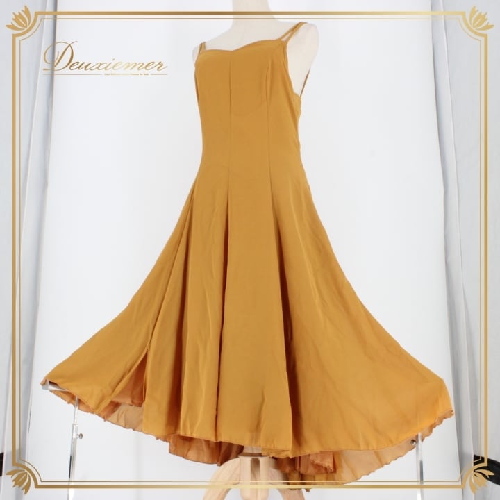 美品 フラメンコ衣装】ブラウン ファルダ シージョ スカート ボランテ