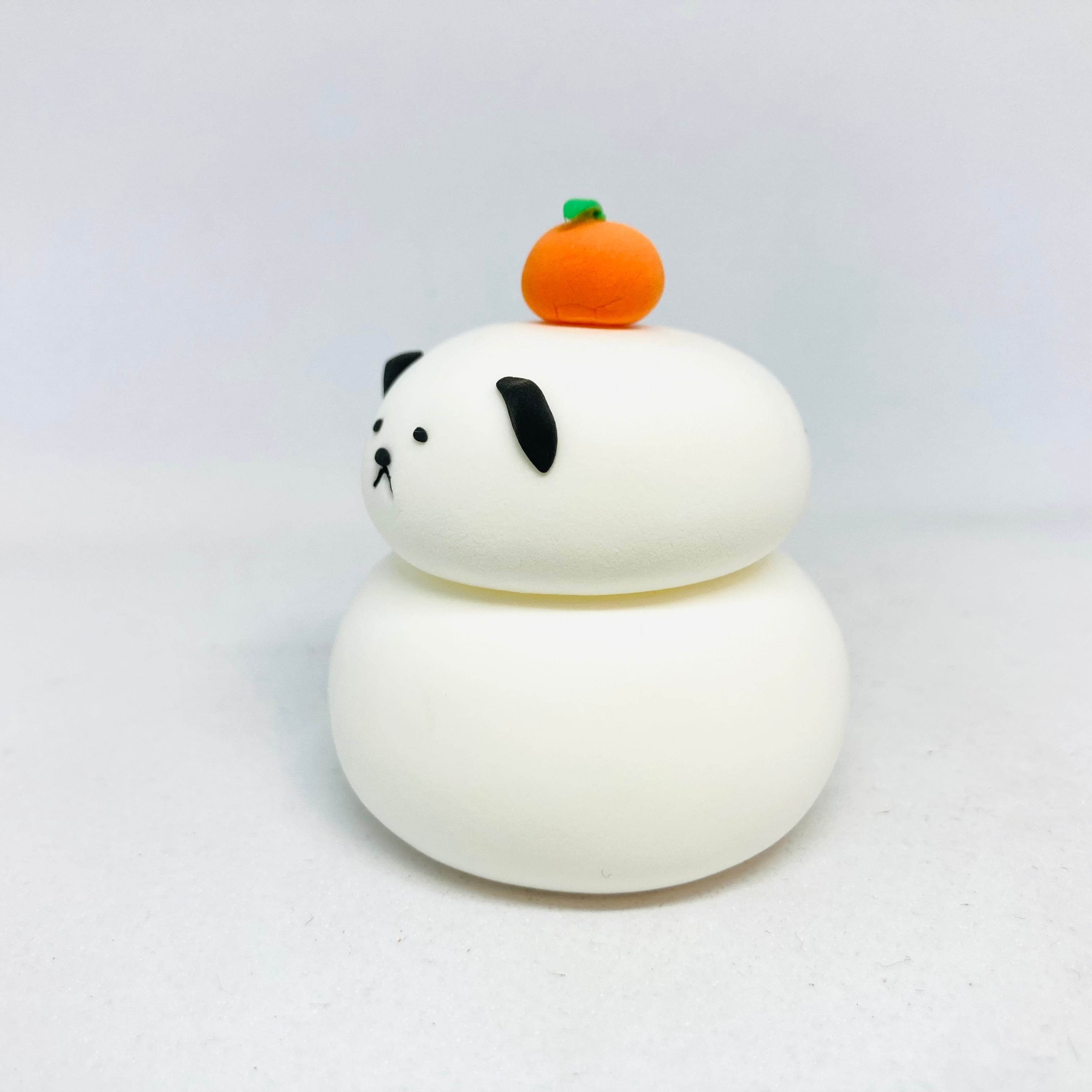 鏡餅パンダ / 紙粘土 / カトコト