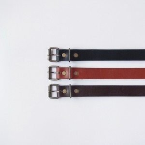 ベルト　Roller buckle belt 25mm