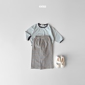 ONU 26/SS Basic Rib-Trim T-Shirt