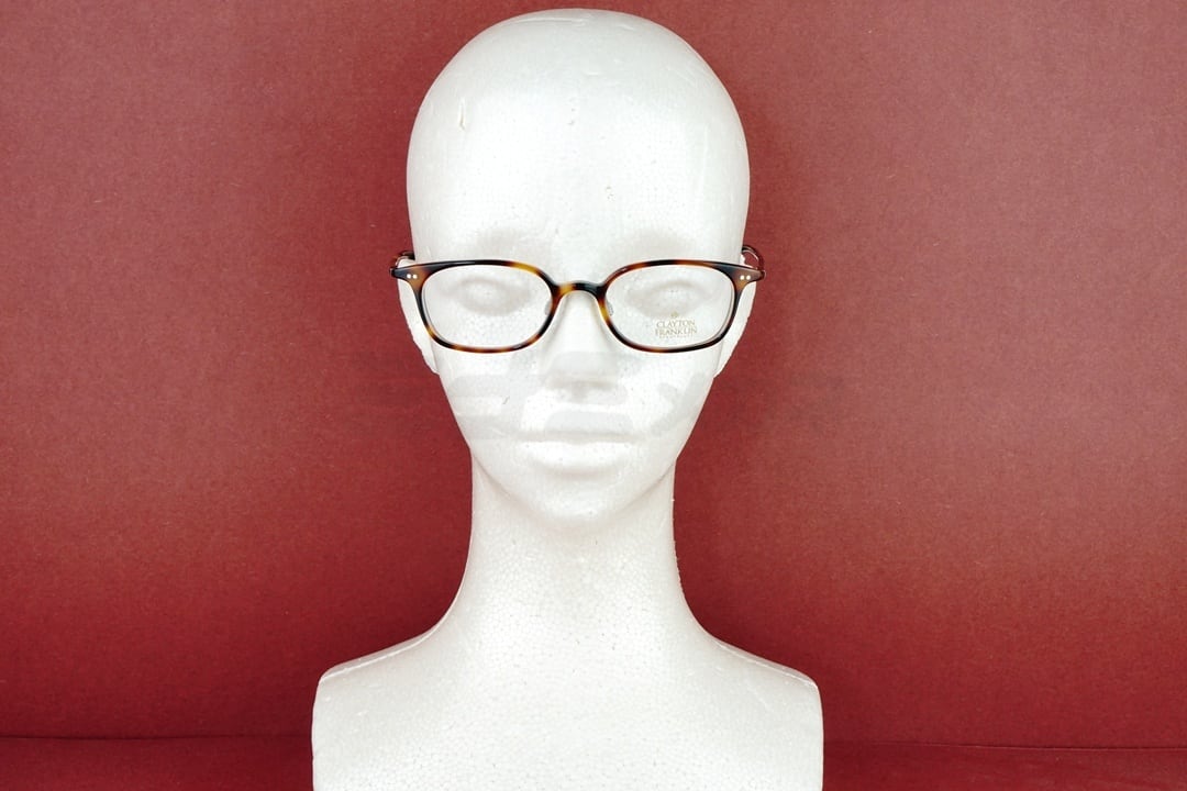 CLAYTON FRANKLIN（クレイトン フランクリン）眼鏡メガネ 度付き CLAYTON FRANKLIN クレイトンフランクリン メガネフレーム 722 col.BKDH