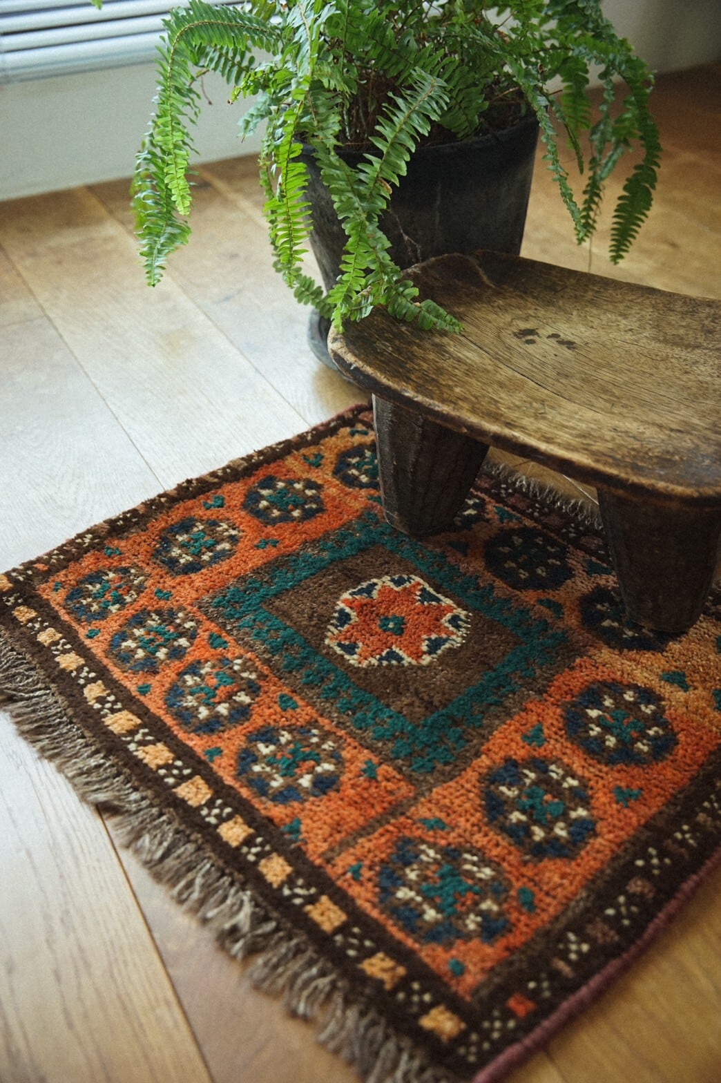 286 -Vintage Taimani rug