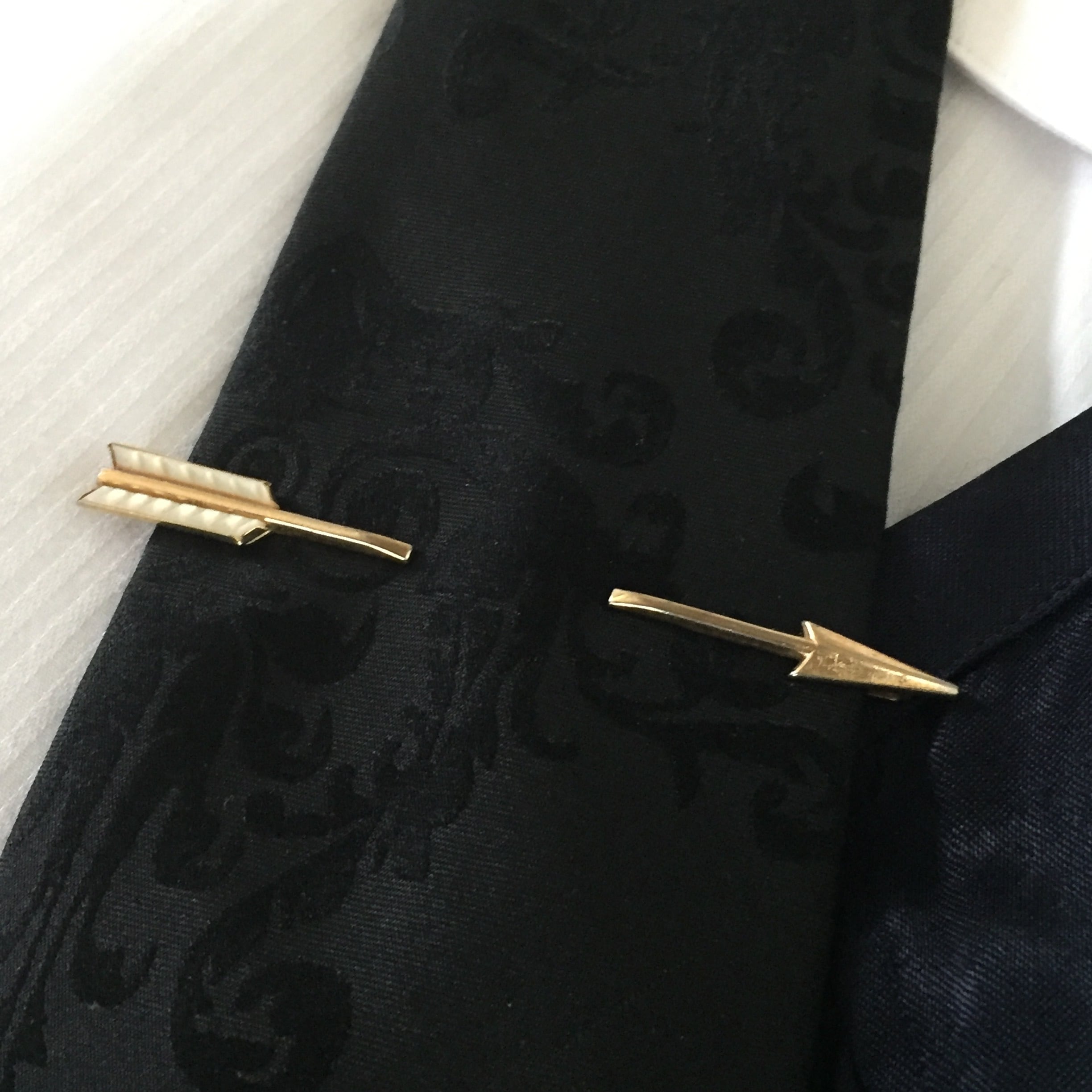 Vintage Arrow Tie Clip by Swank