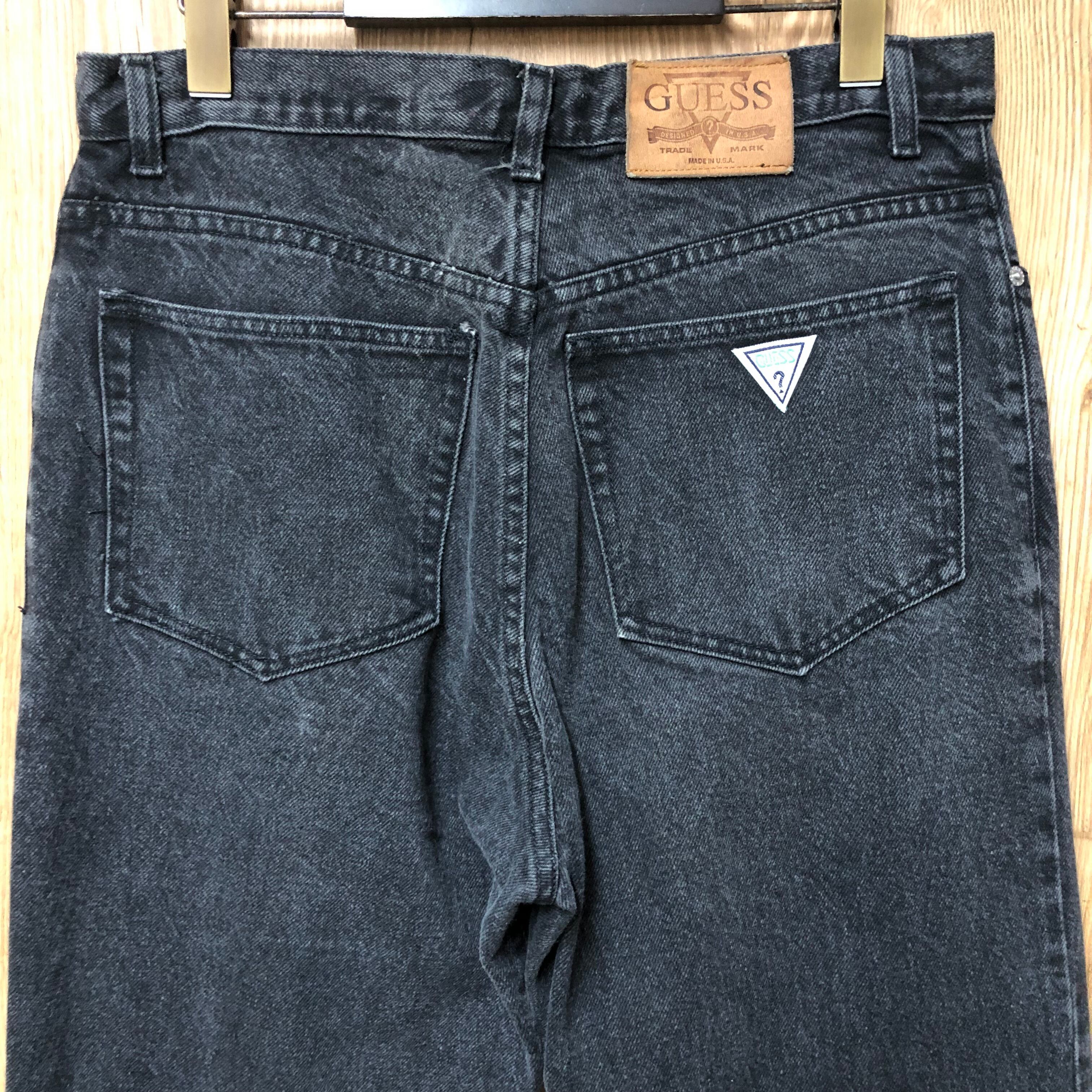 USA製 90s GUESS by GEORGES MARCIANO ゲス ブラックデニム USA製 90s GUESS by GEORGES MARCIANO ゲス ブラックデニム