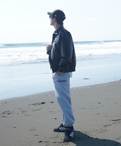 【#Re:room】3D LOGO SWEAT PANTS［REP278］