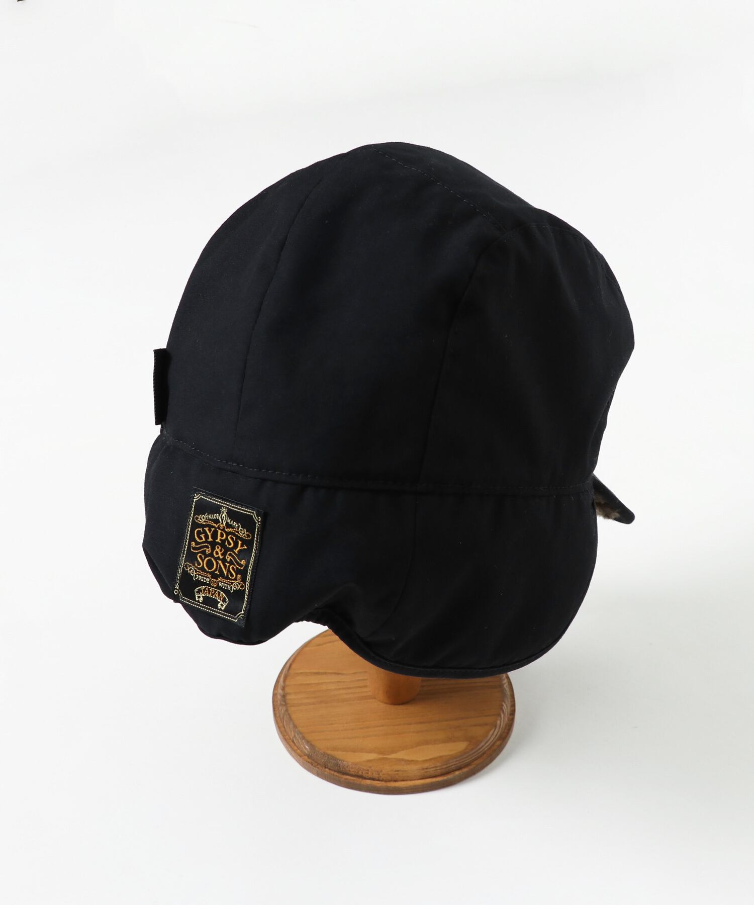 kotohayokozawa REVERSIBLE BOA HOOD 帽子