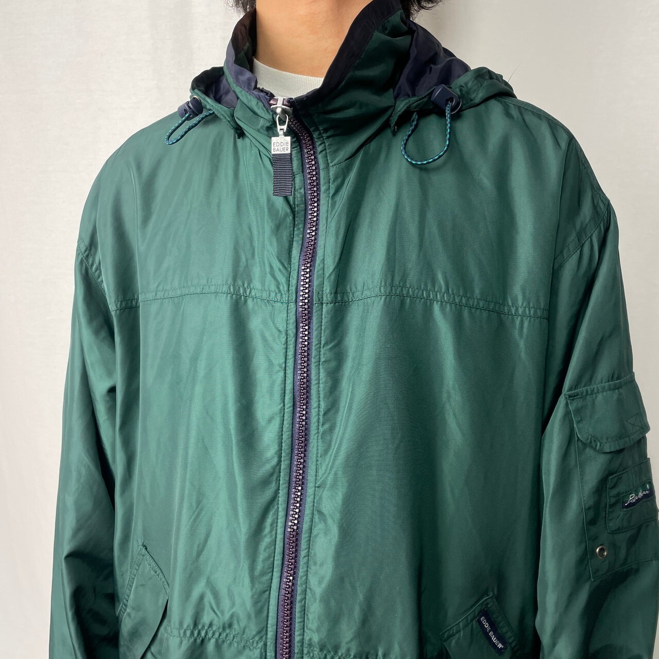 00s Eddie Bauer ナイロンシェル マウンテンパーカー ブラウン around 