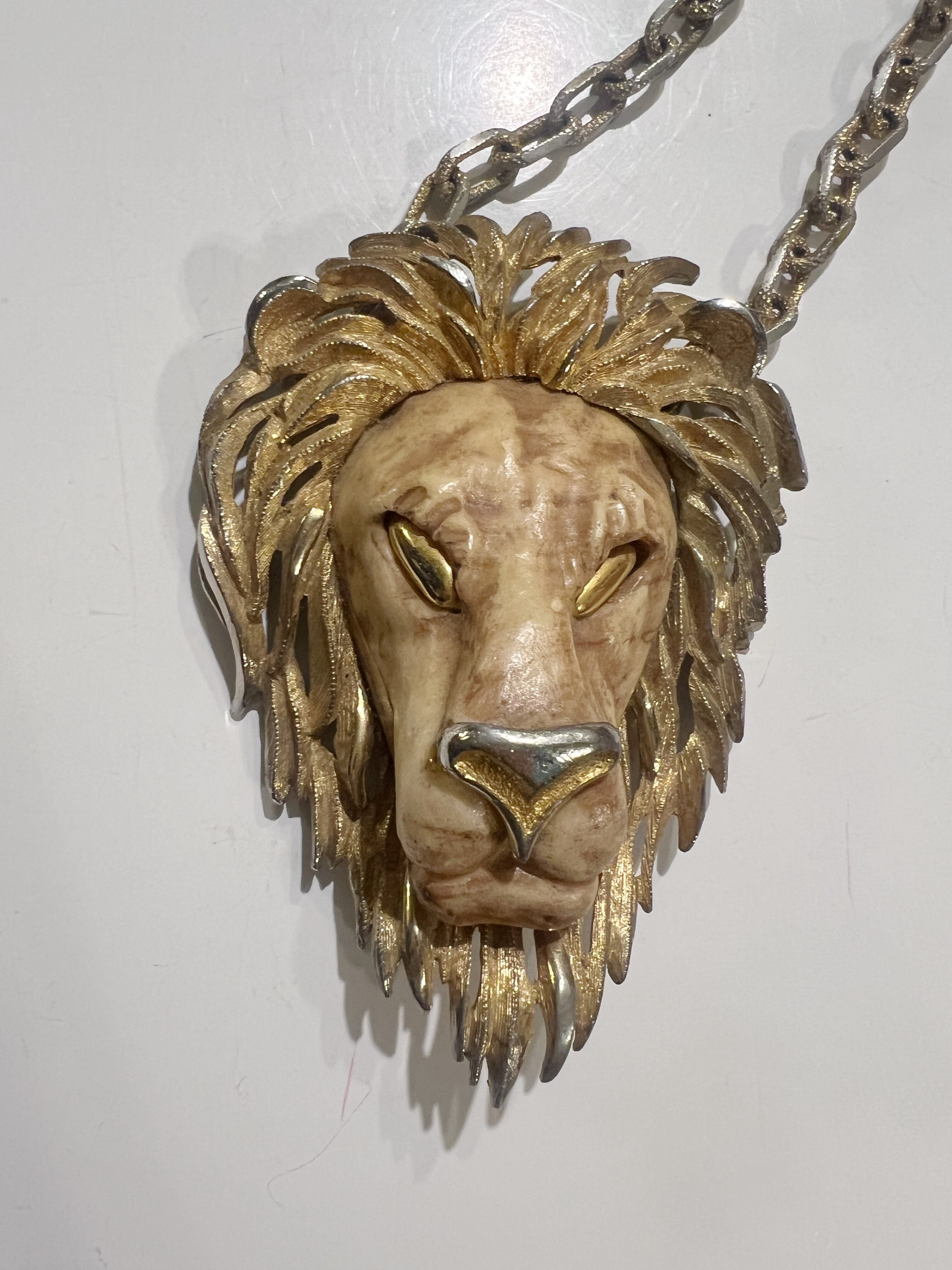 ★Special★ 70s desiner's animal necklace