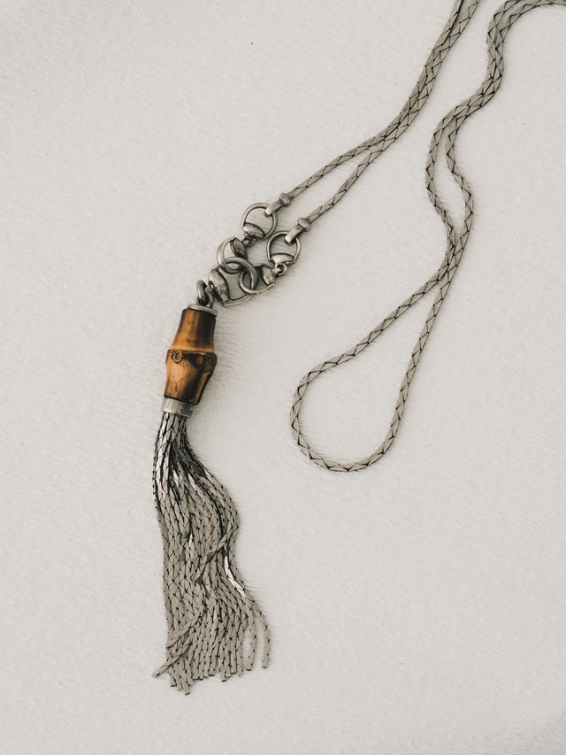 Tassel Bamboo Necklace