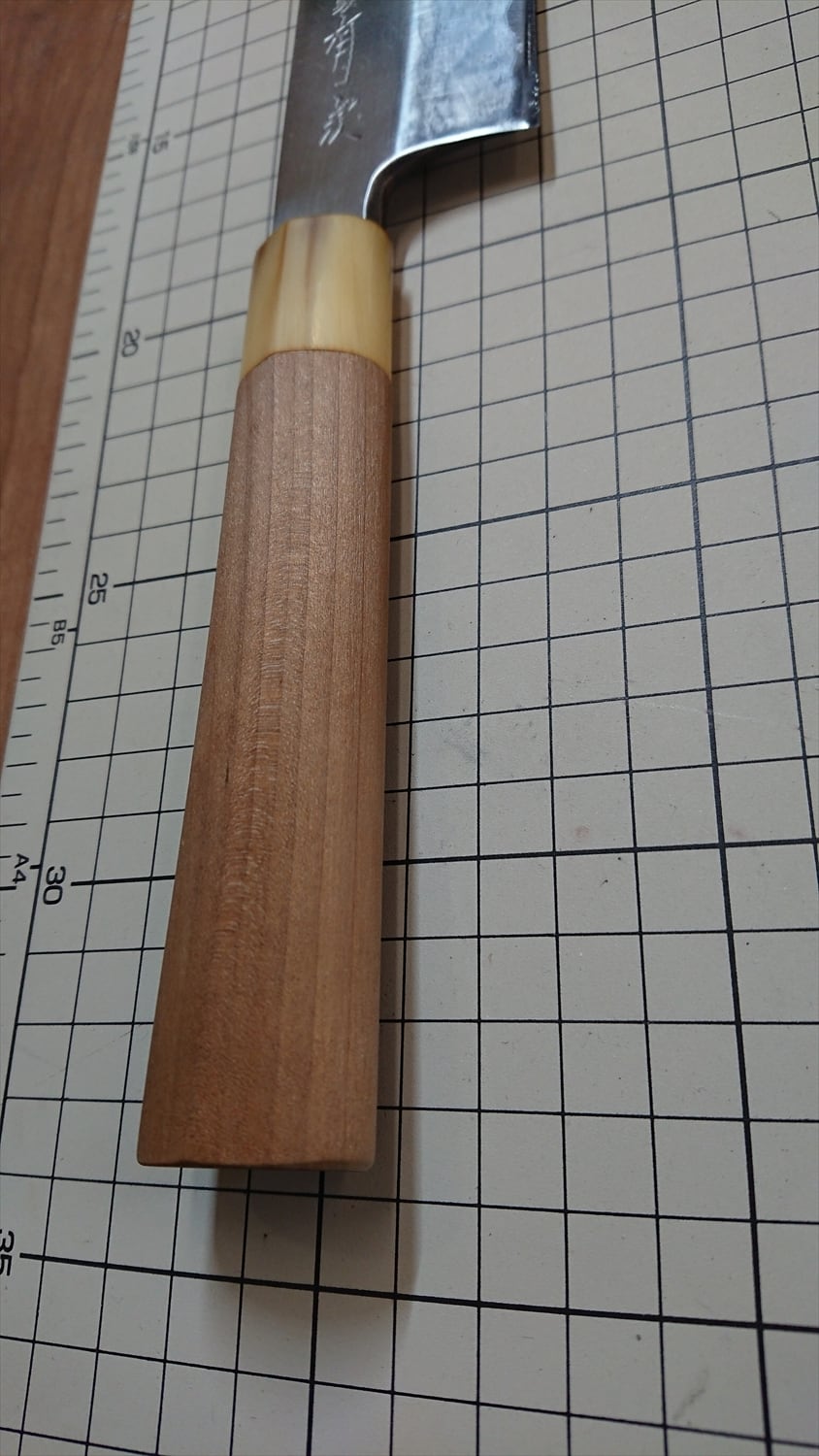 鎌形薄刃包丁 有次 刃長約185mm 中古o361＋2特典 | 奄美テック BASE店