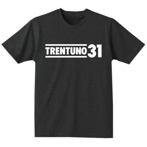 TRENTUNO31 Organic T-shirts S/S Black 