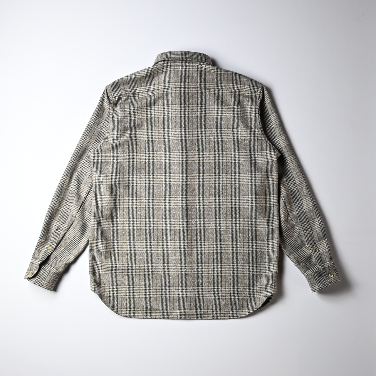 山内 / ネップシルクウール・オープンカラーシャツ