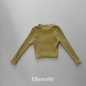 【取寄/韓国直送】Elly molly ダインウェーブトップ｜秋服｜韓国子供服｜26/AT