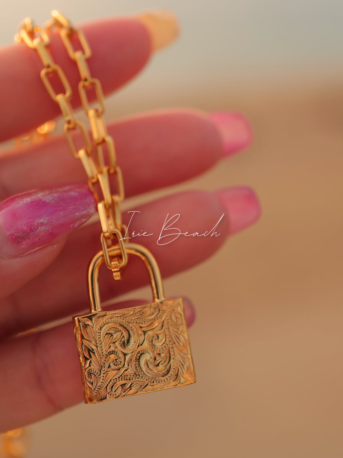 padlock necklace