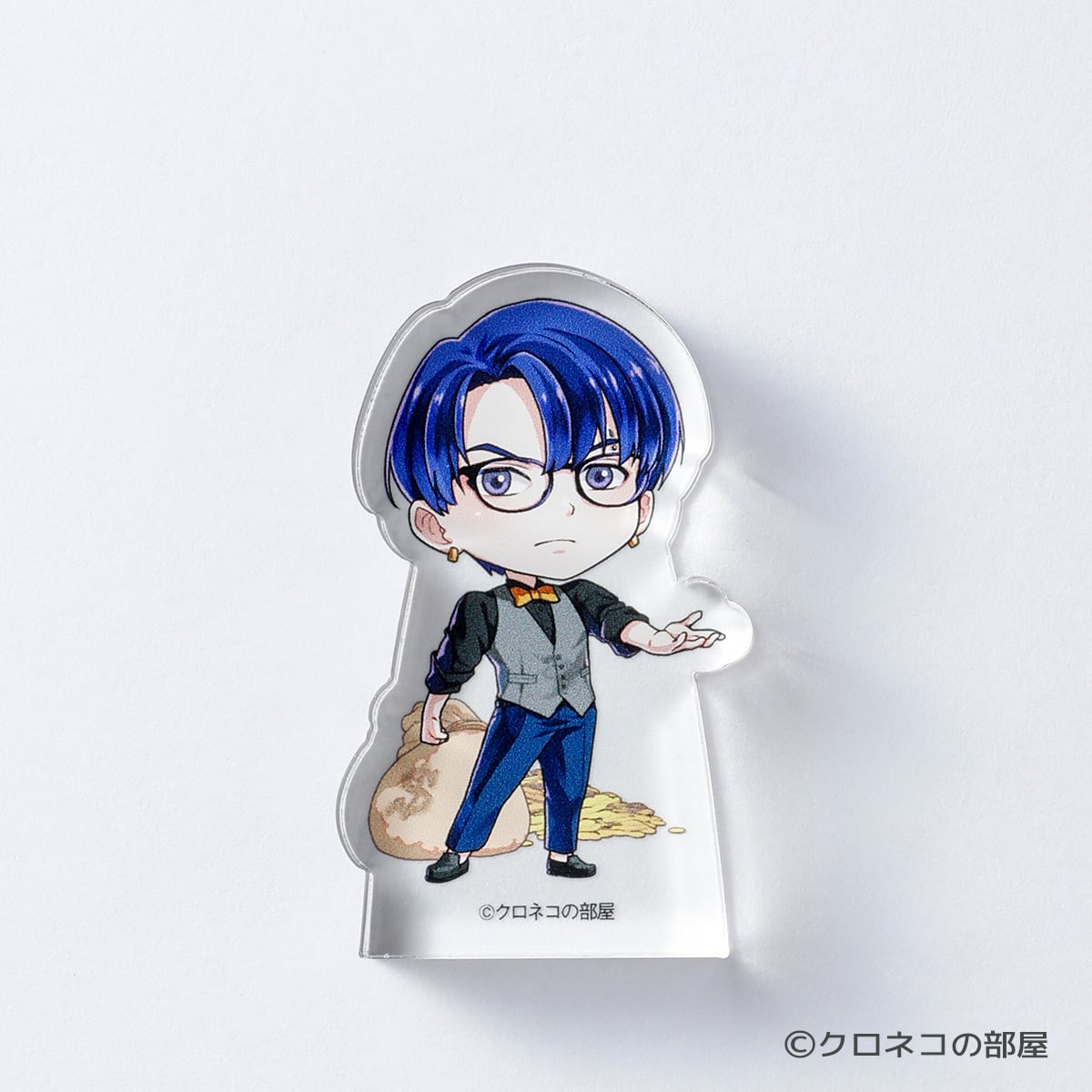 クロネコの部屋】アクリルブロック | キャラfab