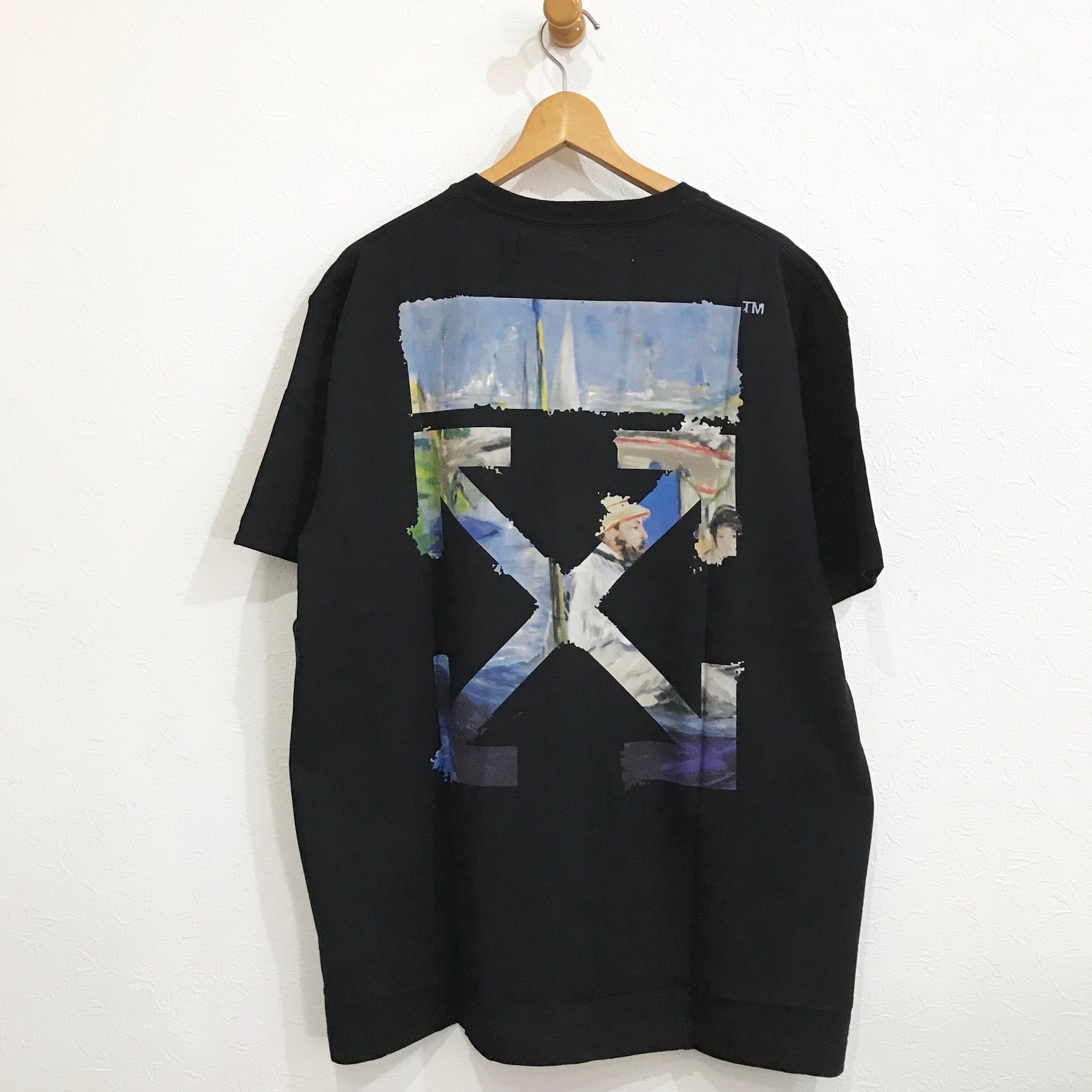 COLORED ARROWS S/S OVER TEE / ブラック