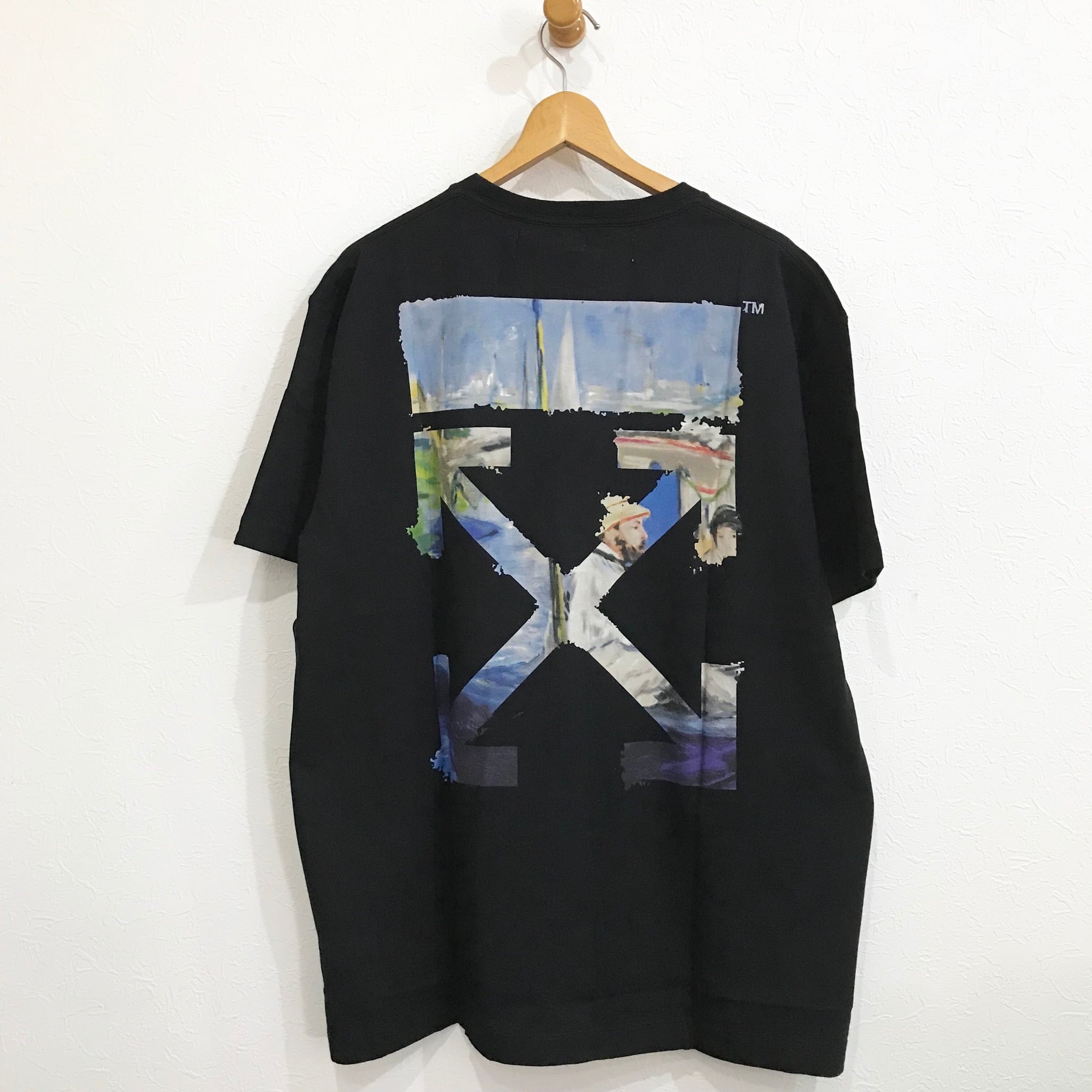 Off-white Over Tee Degrade Arrows Sサイズ