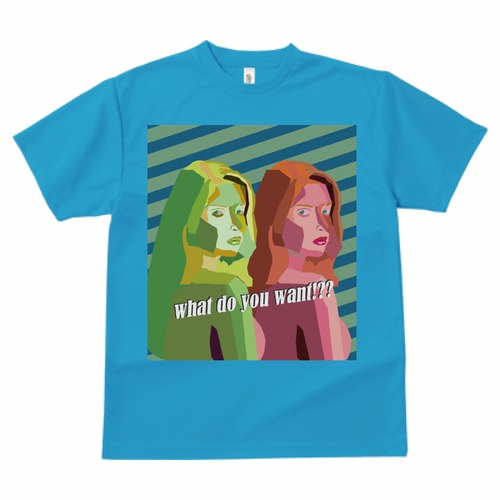 横顔のTシャツ