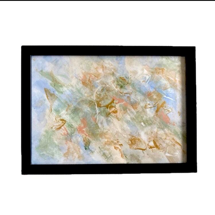 ラッセン ミニアート「マウイ ムーン」額縁 2種展開 絵画 インテリア