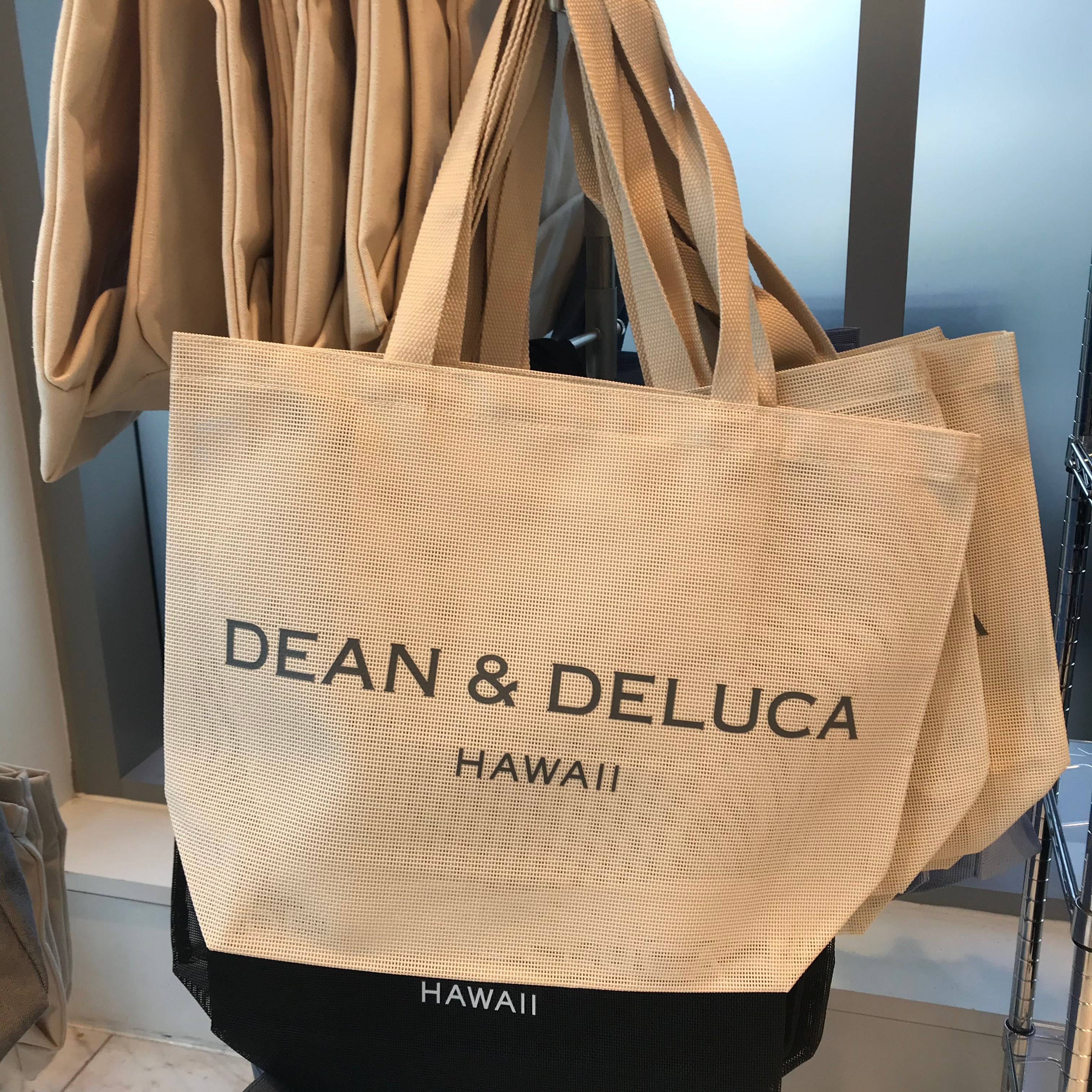 DEEN &DELUCAハワイ限定 ディーンアンドデルーカメッシュトートバッグ