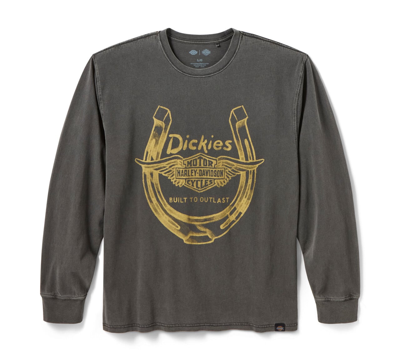 メンズ #1グラフィックフード付きロングスリーブTシャツ | ハーレー