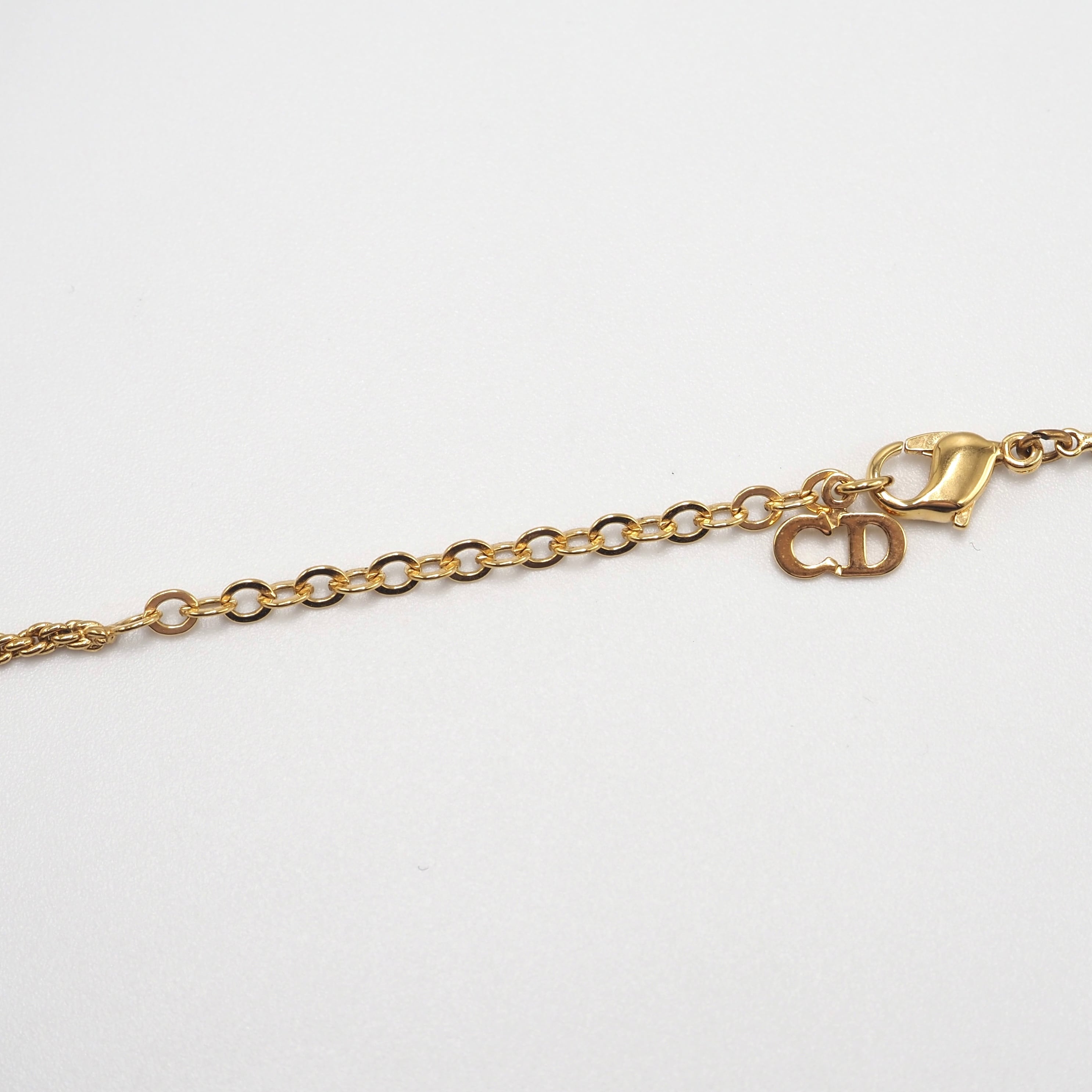 CHRISTIAN DIOR クリスチャン ディオール ロゴ ツイストサークル