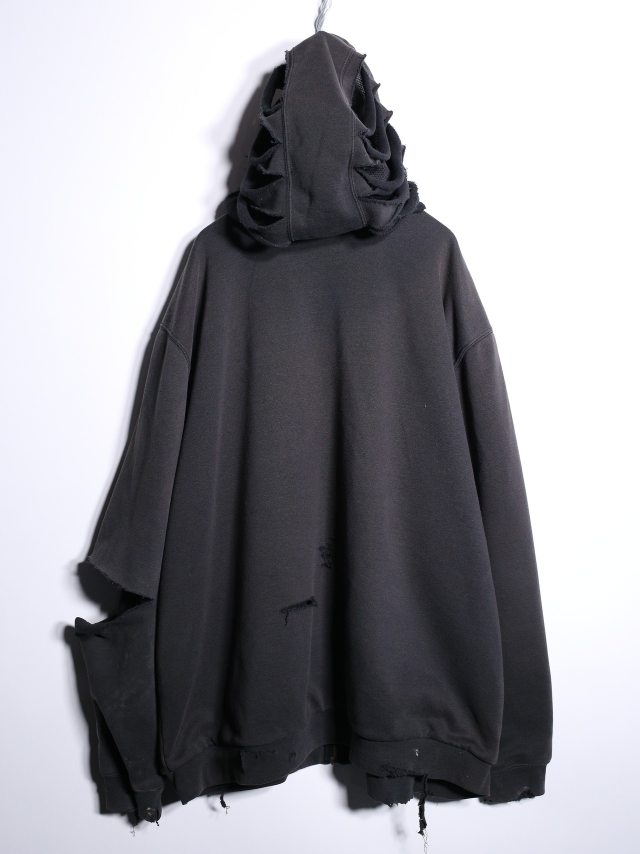 REMAKE / ”carhartt” 肋骨 skull motif punk design zipup foodie - 14