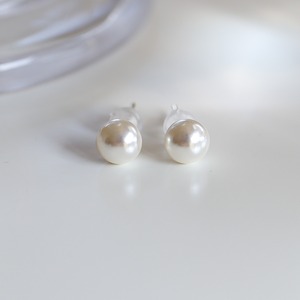 【ミニサイズ】silver925 pearl pierce P316