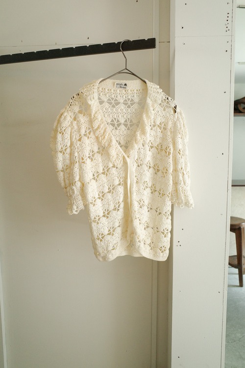 hand made crochet shirt