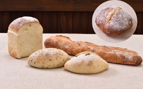 低グルテンVEGANセット【無農薬スペルト小麦パン、有機発芽玄米パン】　送料込！