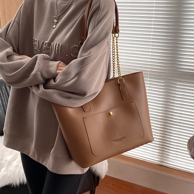 オータムウィンターレディースカジュアルチェーン ショルダーバッグ 秋物 冬物 トートバッグ Tiancai_Wing_Bag78253232210