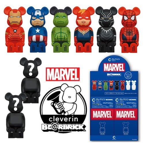 クレベリン×ベアブリック (マーベルデザイン) フィギュア 8個入り