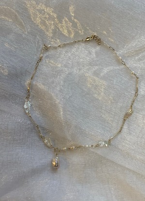 Pearl White seashell necklace