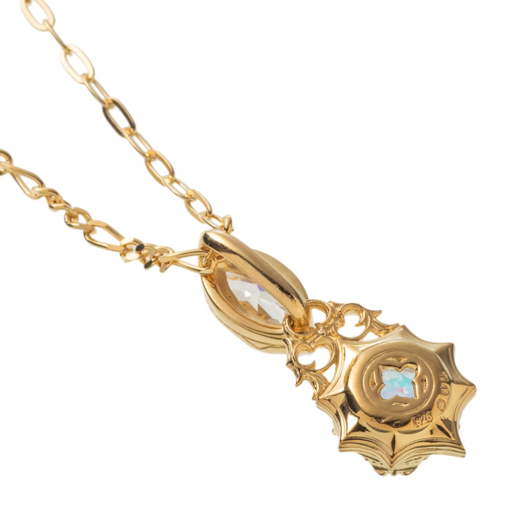 クリスタルオーラペンダント ACP0373 Crystal aura pendant シルバー