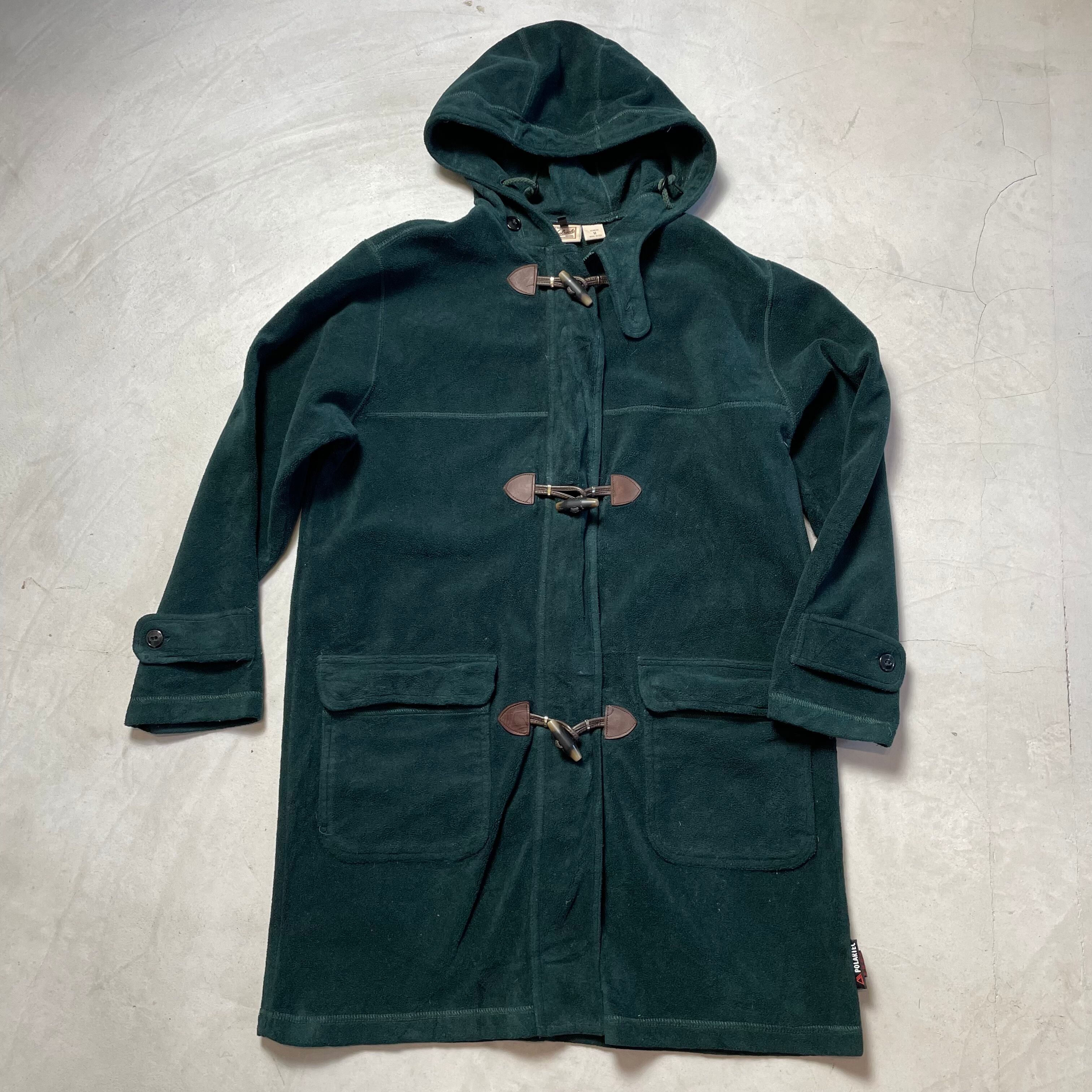 ウールリッチ WOOLRICH POLARTEC ポーラテック フリース ロングコート USA製 レディースM ヴィンテージ