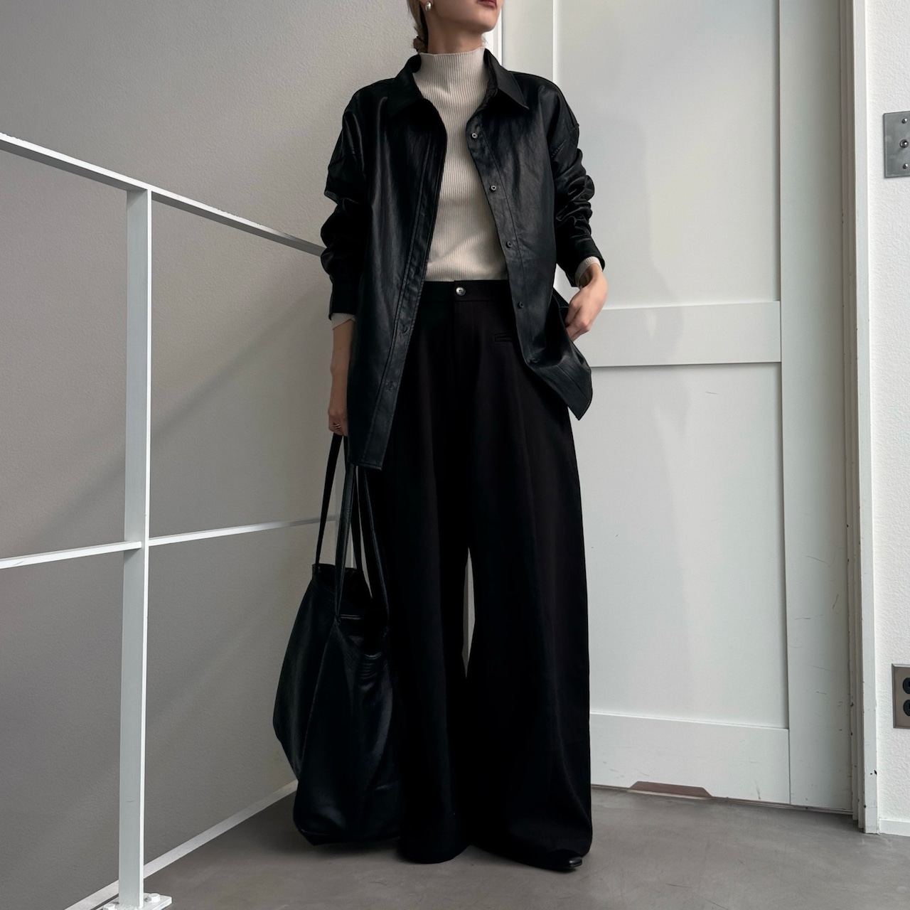 Tie belt wide curve PT/black