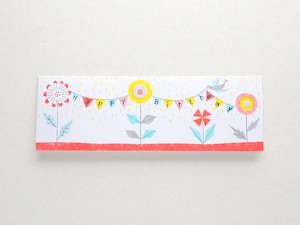 バースデーカード/お花